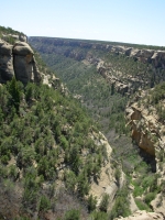 The Canyon Below the Mesa